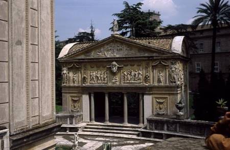 Loggia of the Casina of Pius IV from Piero Ligorio