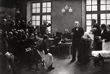 A Clinical Lesson with Doctor Charcot at the Salpetriere from Pierre Andre Brouillet