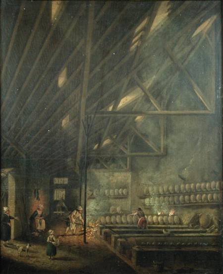 Interior of a Workshop from Pierre Antoine Demachy