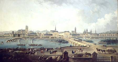 Panoramic View of Tours from Pierre Antoine Demachy