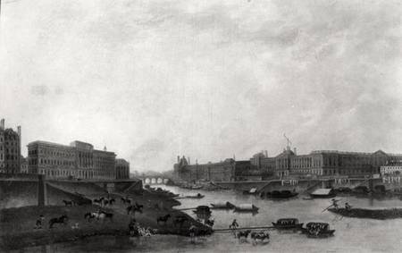 View of Paris from the Pont-Neuf from Pierre Antoine Demachy