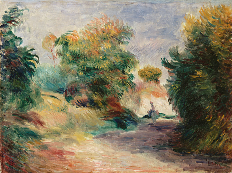 Landschaft bei Cagnes. from Pierre-Auguste Renoir