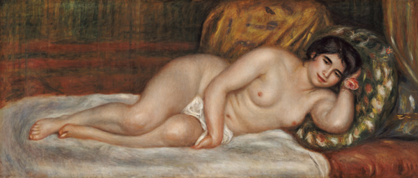 Reclining Bather from Pierre-Auguste Renoir