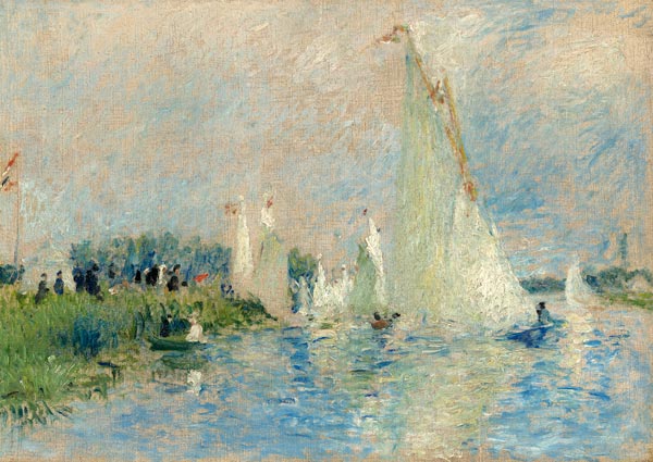 Regatta bei Argenteuil from Pierre-Auguste Renoir