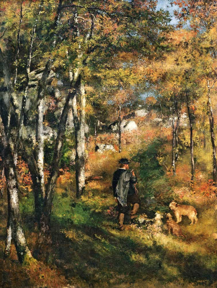 Renoir/The painter Jules Le Coeur/c.1866 from Pierre-Auguste Renoir
