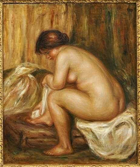 After the Bath, c.1900 from Pierre-Auguste Renoir