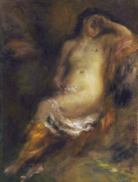 A.Renoir, Bather Sunken into Sleep from Pierre-Auguste Renoir