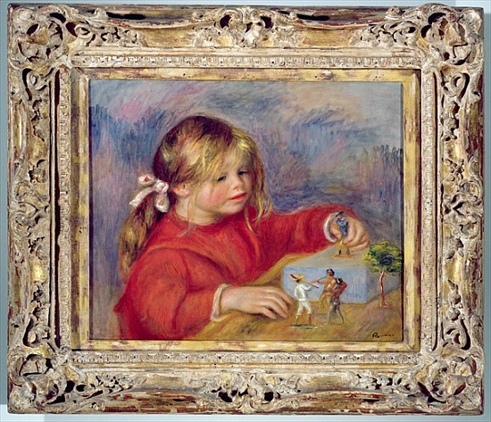 Claude Renoir at play, c.1905 from Pierre-Auguste Renoir