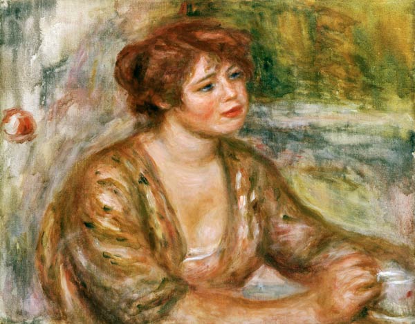 The Cup of Coffee from Pierre-Auguste Renoir