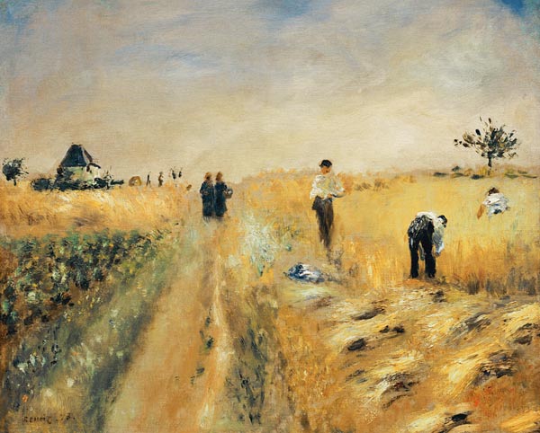 The reapers from Pierre-Auguste Renoir