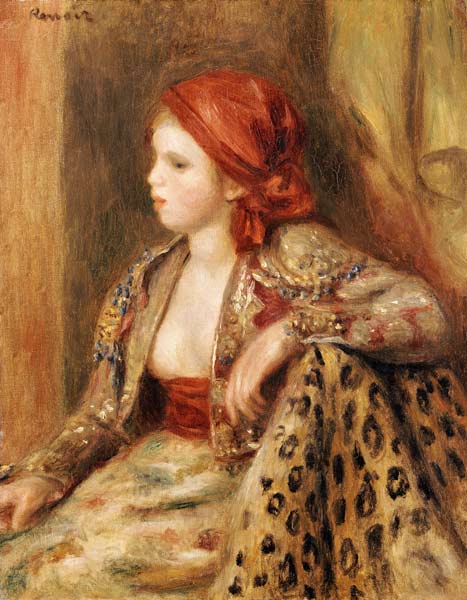 An odalisque from Pierre-Auguste Renoir