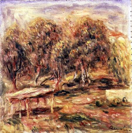Landscape of the Midi from Pierre-Auguste Renoir
