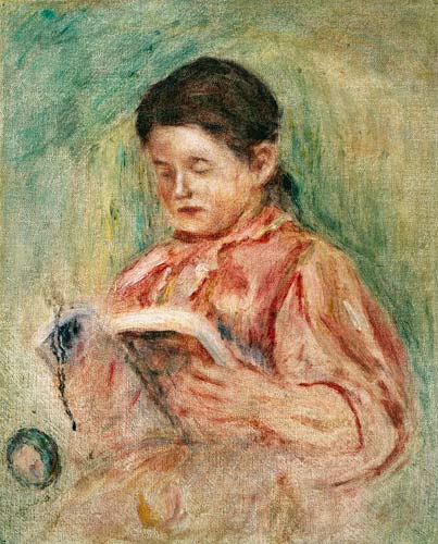 Reading from Pierre-Auguste Renoir