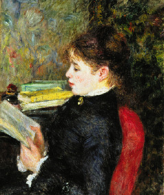 Reading from Pierre-Auguste Renoir