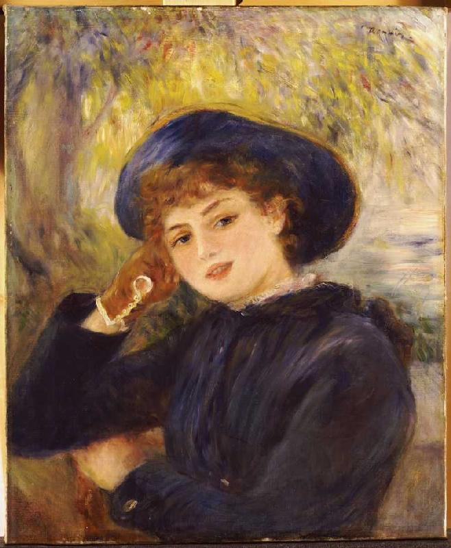 Madamoiselle Demarsy from Pierre-Auguste Renoir
