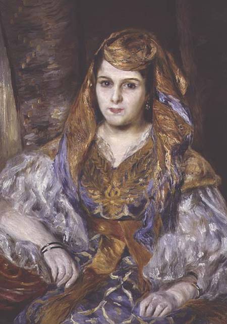 Mme. Clementine Stora in Algerian Dress, or Algerian Woman from Pierre-Auguste Renoir