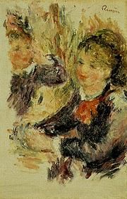 At the milliner from Pierre-Auguste Renoir
