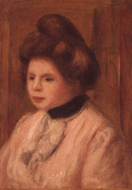 Portrait of a Lady from Pierre-Auguste Renoir