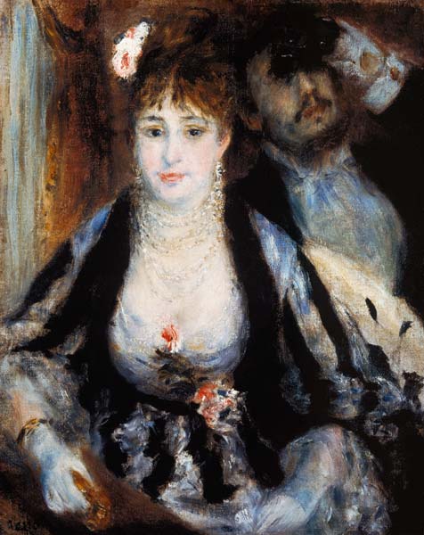 The Theatre Box from Pierre-Auguste Renoir