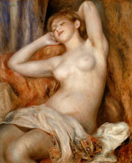 The Sleeping Bather