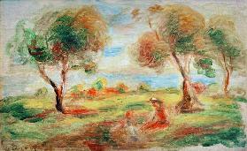 A.Renoir, Landschaft bei Cagnes-sur-Mer