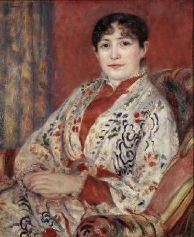 A.Renoir, Picture of Mme Leriaux 1886