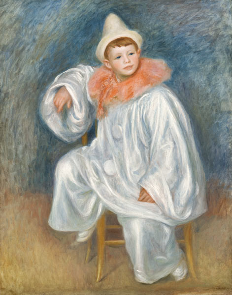 The White Pierrot, 1901/02 from Pierre-Auguste Renoir