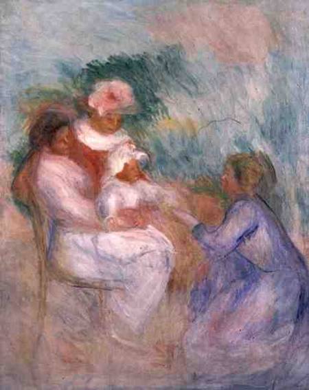 Women and Child from Pierre-Auguste Renoir