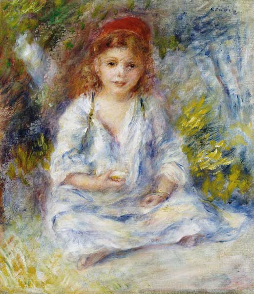 Young Algerian Girl, c.1881 from Pierre-Auguste Renoir