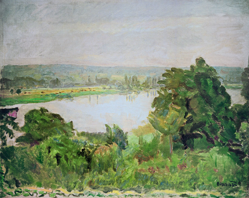 The Seine Near Vernon from Pierre Bonnard