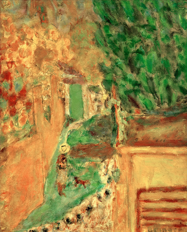 Escalier au Cannet (stairs in Le Cannet) from Pierre Bonnard