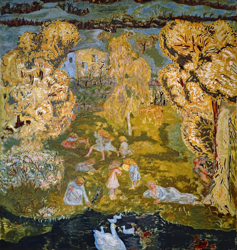 Spring in the country. from Pierre Bonnard