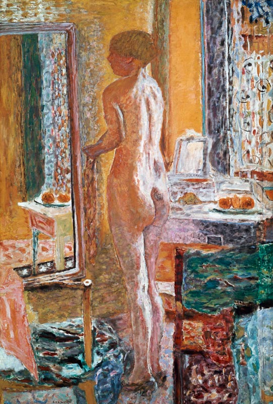 Nu au miroir (La Toilette) from Pierre Bonnard