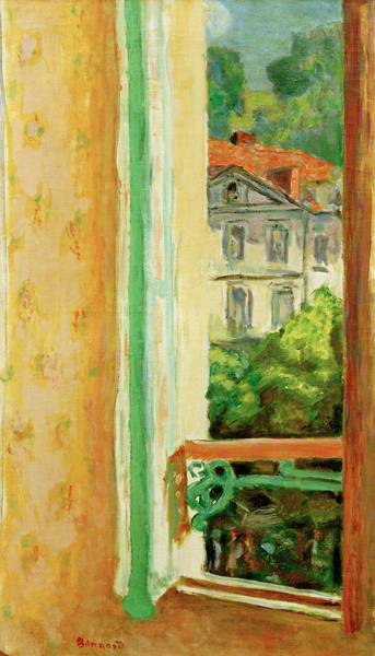 Open window in Uriage from Pierre Bonnard