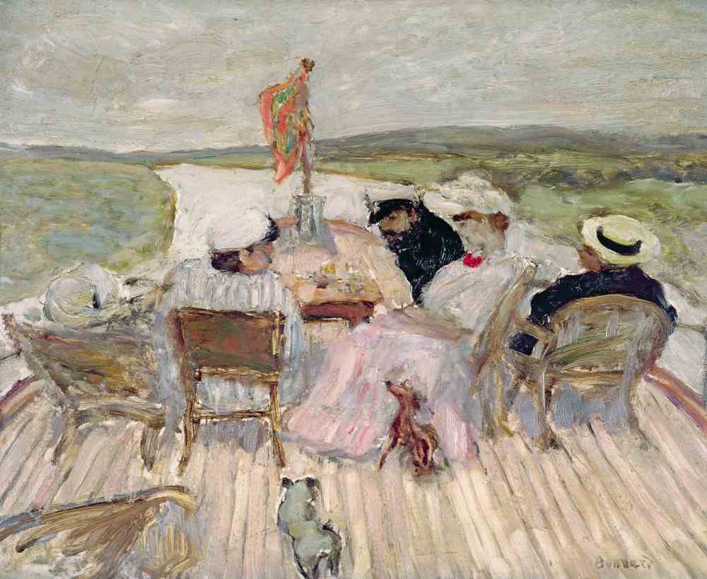 On the Yacht from Pierre Bonnard