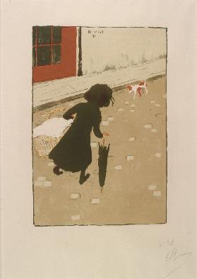 The Little Laundry Girl from Album of Painter-Printmakers