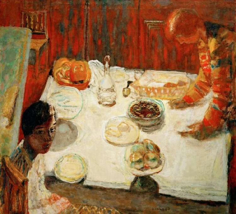 The White Tablecloth from Pierre Bonnard