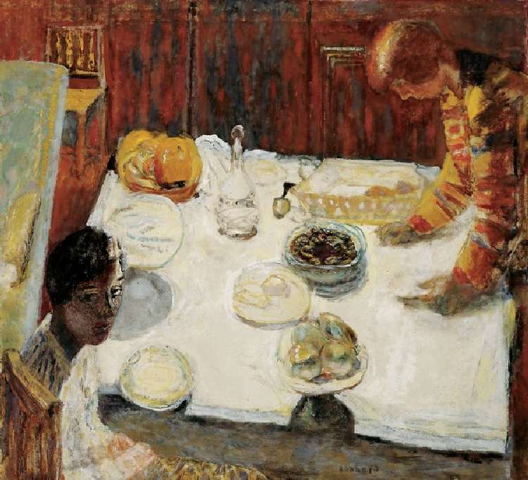 Das weisse Tischtuch (Das Esszimmer) from Pierre Bonnard