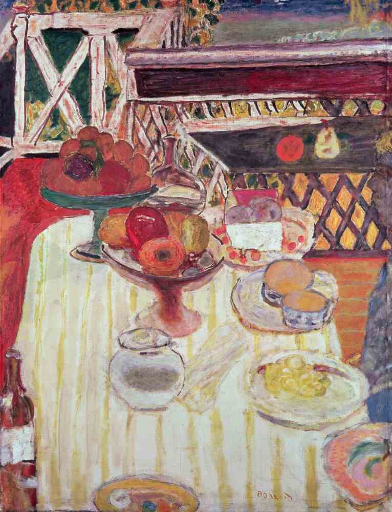 The Summer Table from Pierre Bonnard