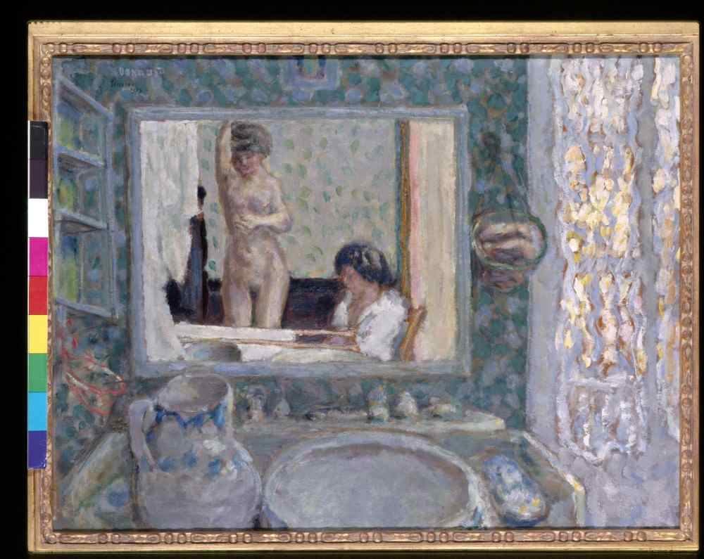 The Mirror In The Green Room from Pierre Bonnard