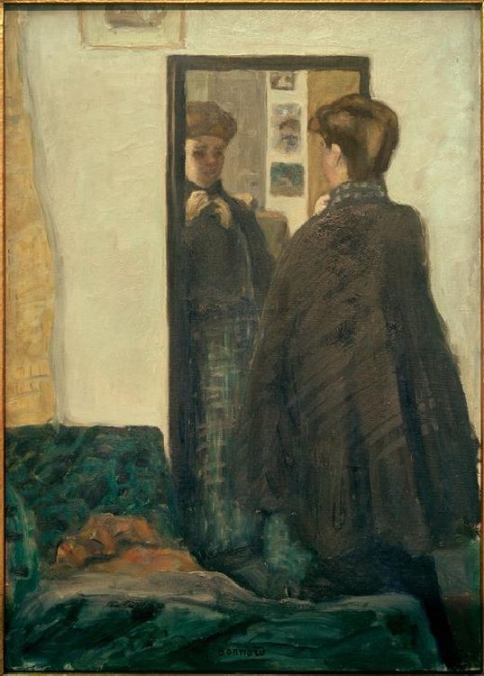 Frau vor dem Spiegel from Pierre Bonnard