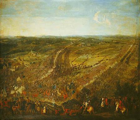 Battle of Fleurus from Pierre-Denis Martin