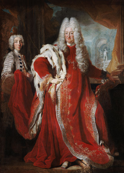 Elector Karl III. Philipp of the Palatinate (1661-1742) from Pierre Goudreaux