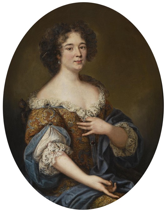 Portrait of Marie Mancini (1639-1715) from Pierre Mignard