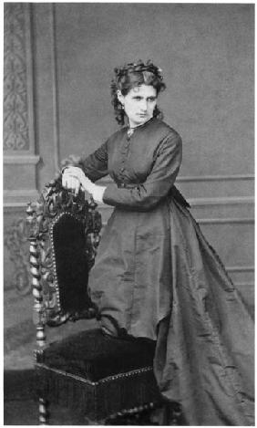 Berthe Morisot, 20th February 1869 (b/w photo) 
