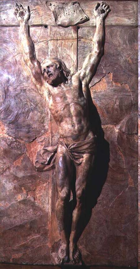 Christ Dying on the Cross, relief sculpture from Pierre  Puget