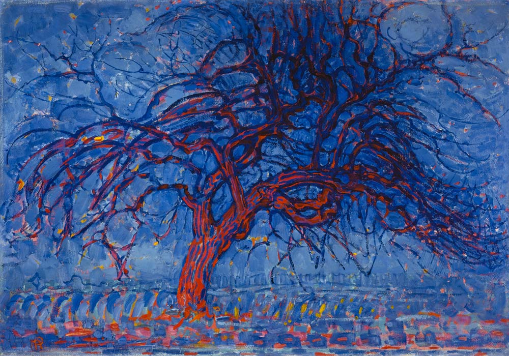 Der rote Baum from Piet Mondrian