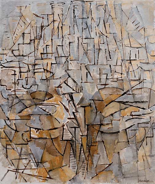 Tableau No. 4; Composition from Piet Mondrian