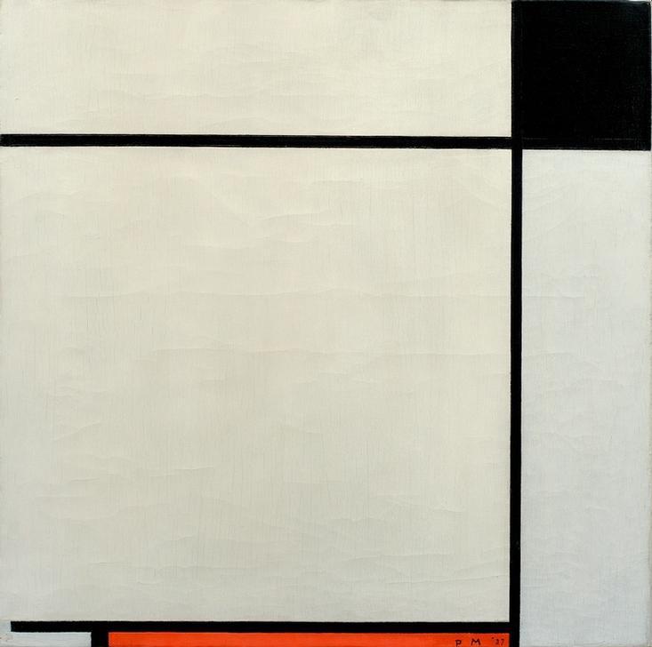 Composition with black…/1927 from Piet Mondrian