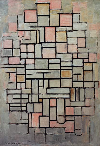 Composition No. IV; 1914 from Piet Mondrian